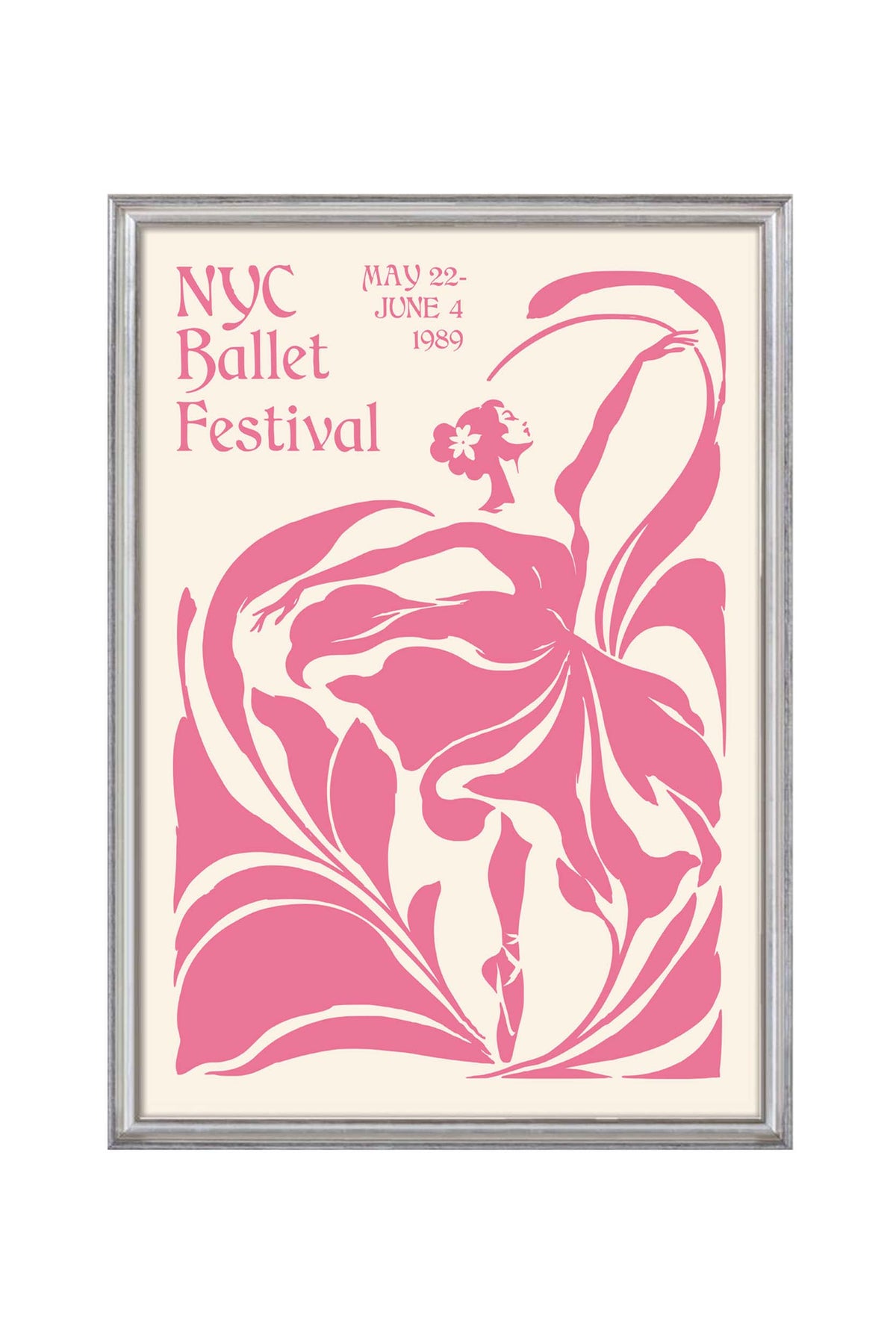 NYC Ballet Festival Poster Print