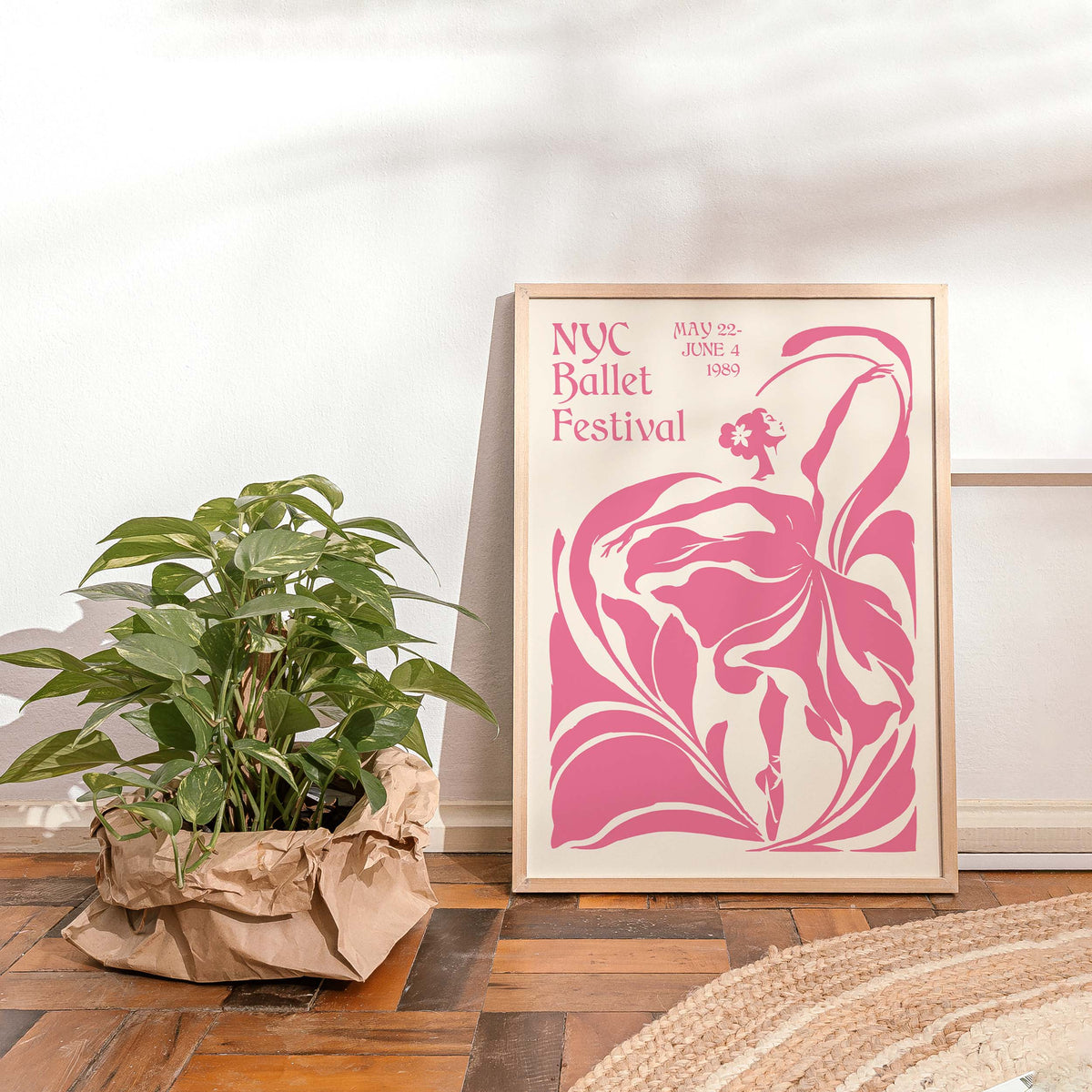 NYC Ballet Festival Poster Print