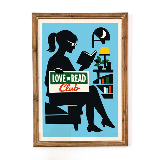 Love To Read Club Poster